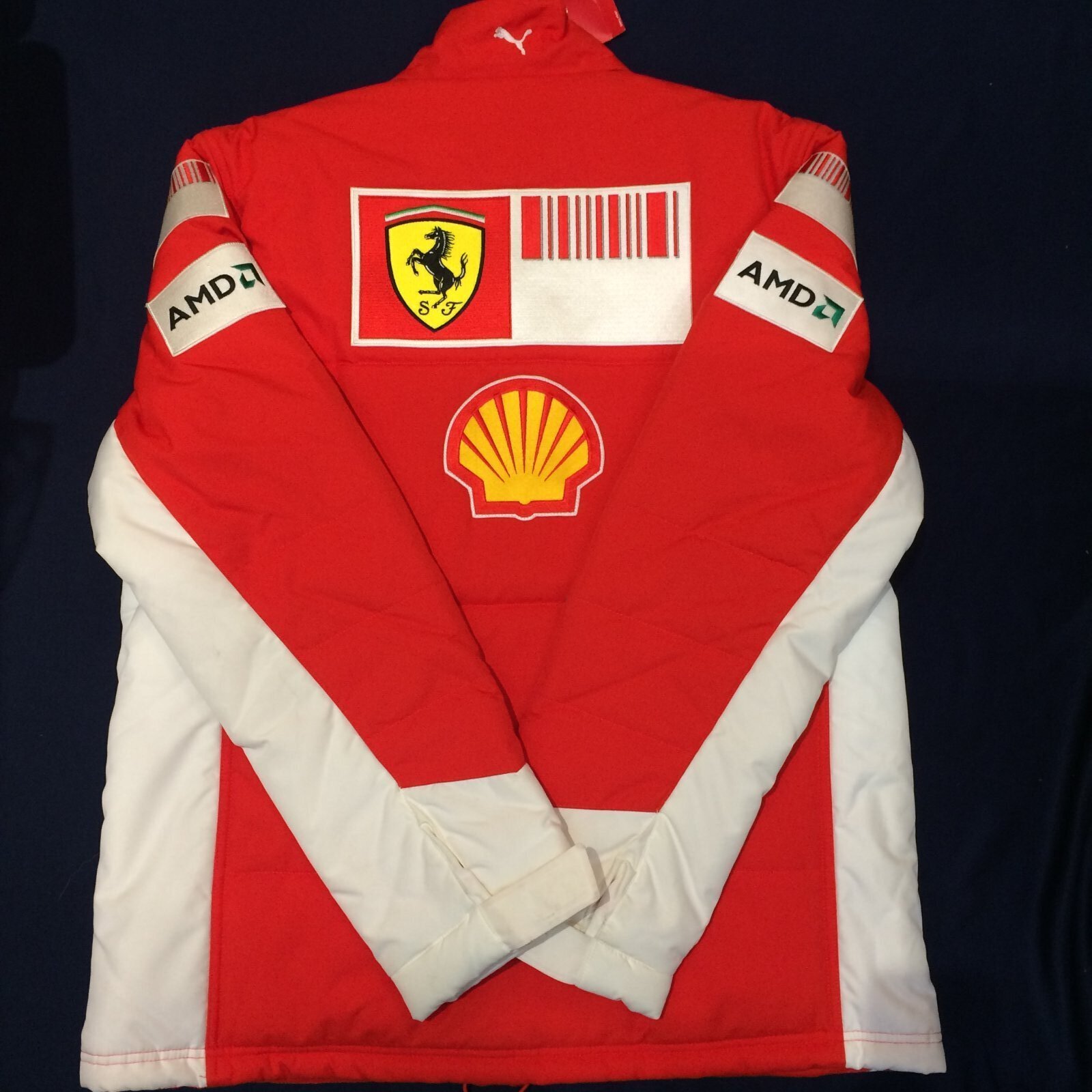 画像: 新品未使用タグ付き●FERRARIチーム支給 ハードジャケット 2007　(サイズL) 