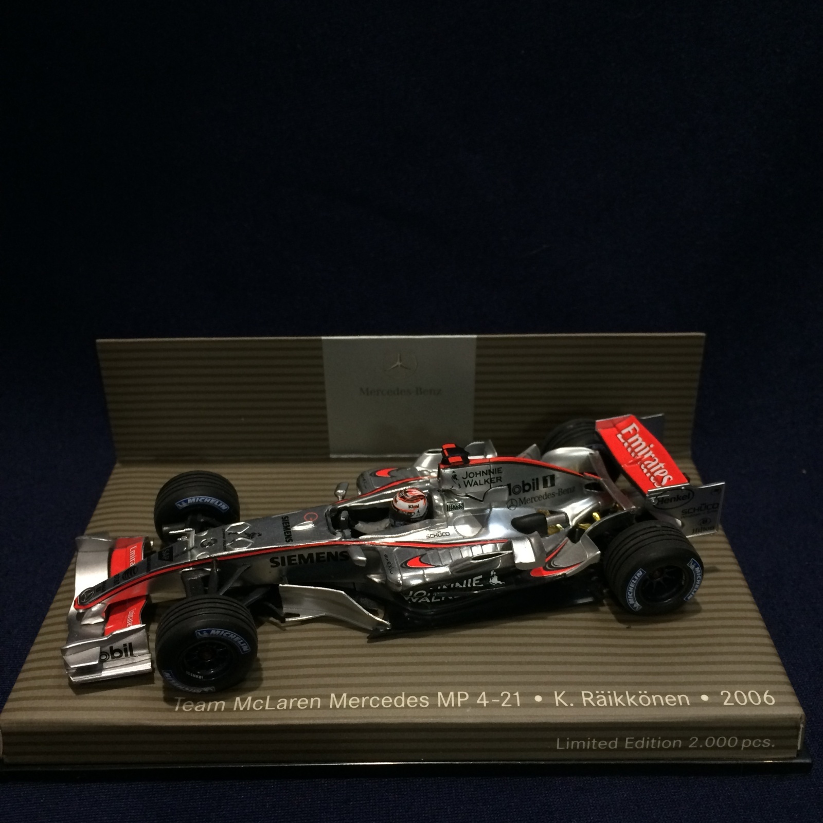 画像1: セカンドハンド品●MERCEDES別注●PMA1/43 McLAREN MERCEDES MP4-21 (K.ライコネン）#3