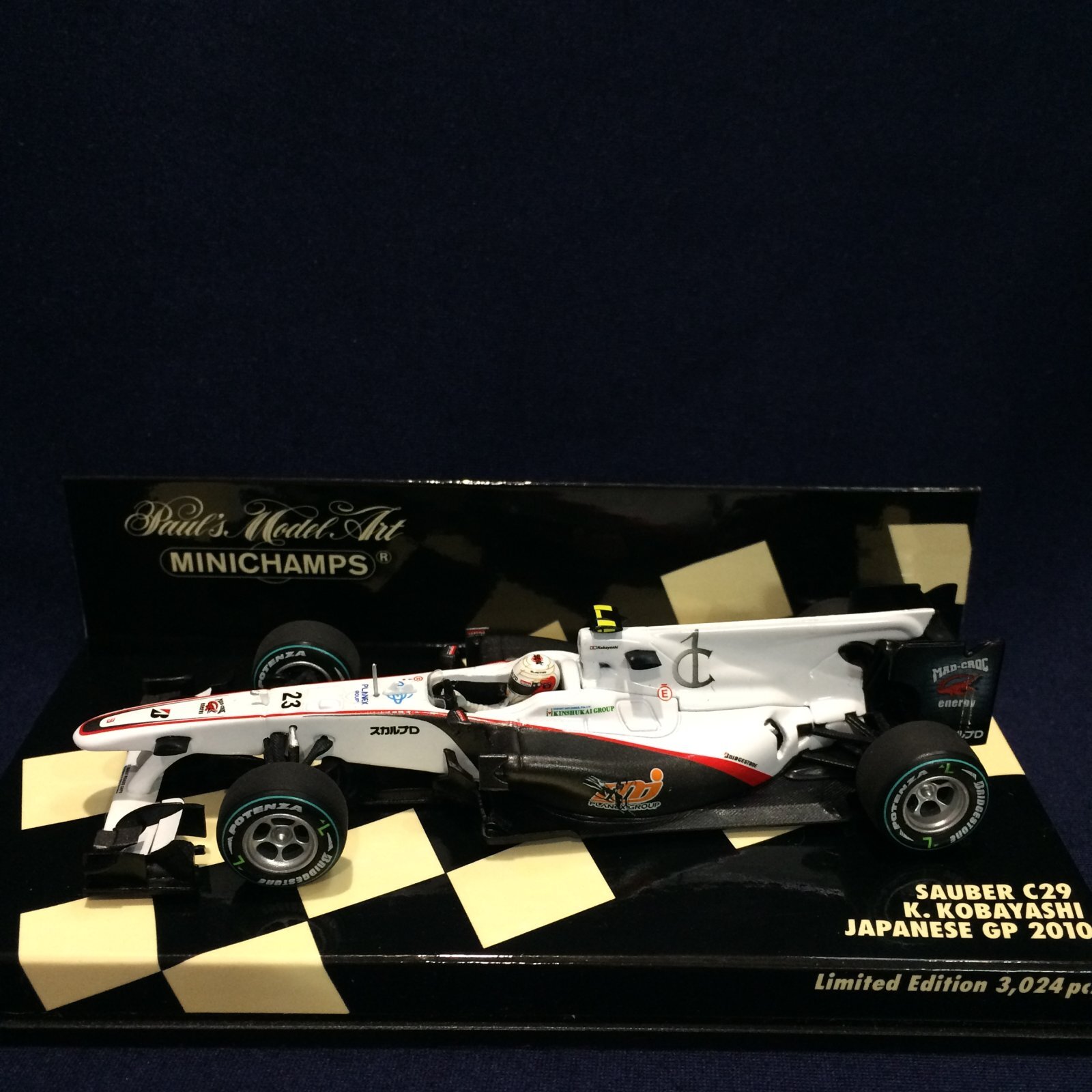画像1: セカンドハンド品●PMA1/43 SAUBER FERRARI C29 JAPANESE GP 2010 （小林可夢偉）