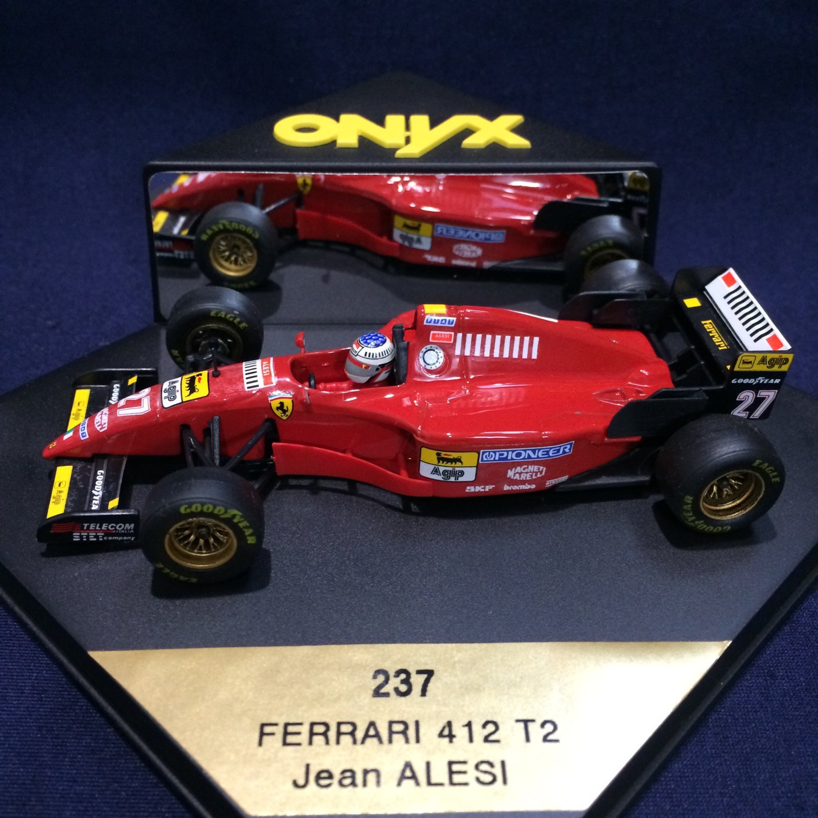 画像1: セカンドハンド品●ONYX 1/43 FERRARI 412T2 (J.アレジ）#27