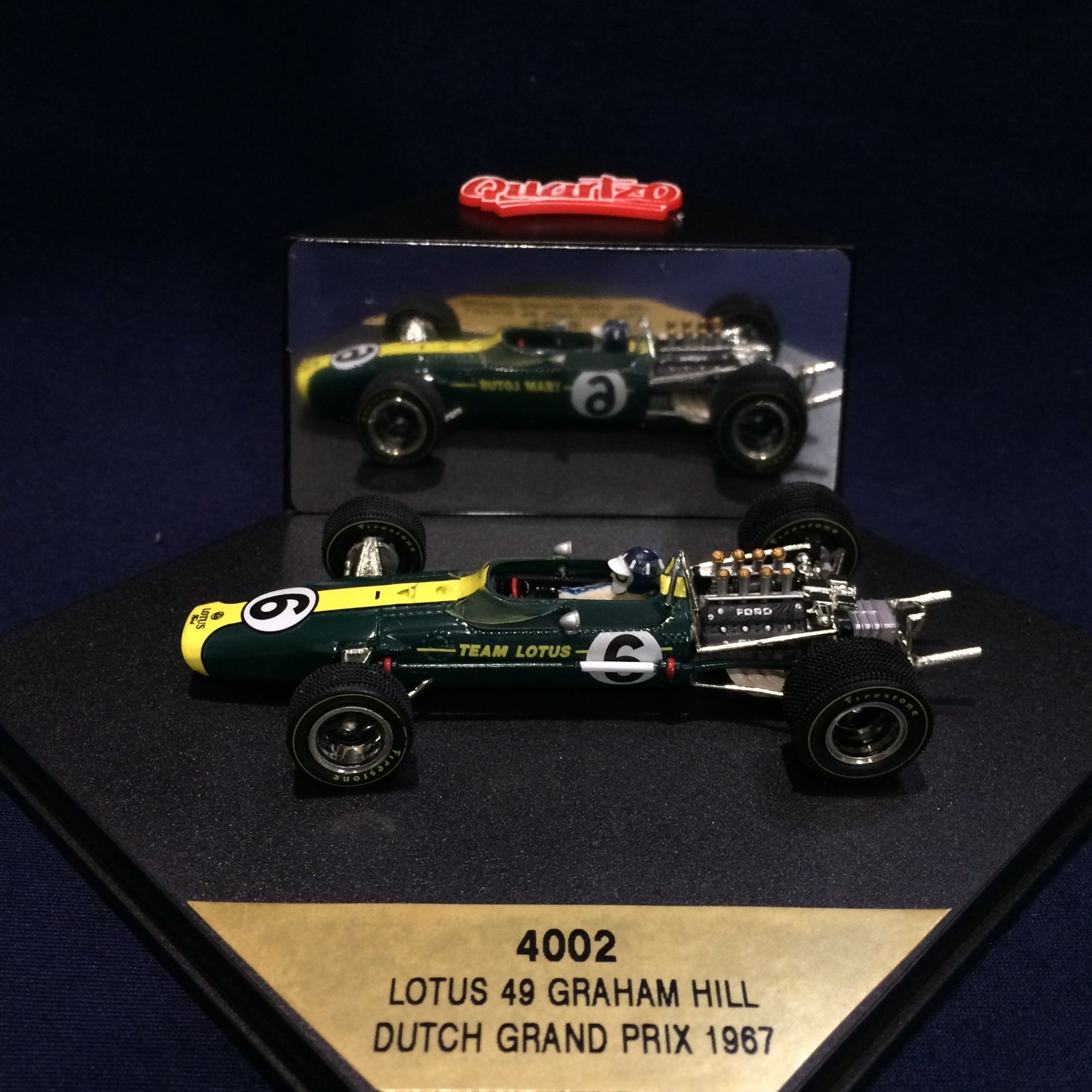 画像1: セカンドハンド品●QUARTZO 1/43 LOTUS 49 DUTCH GP 1967 (G.ヒル）#6