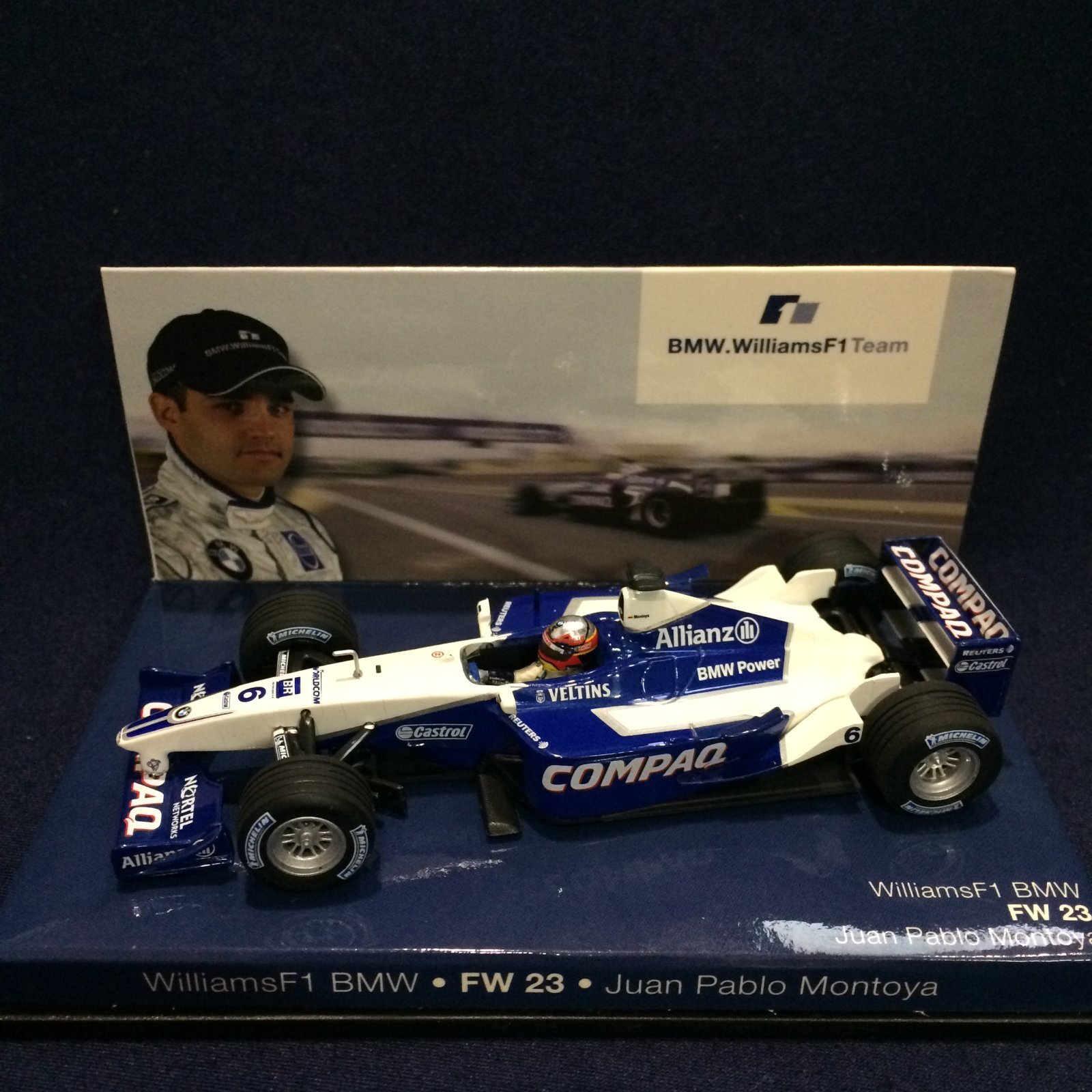 画像1: セカンドハンド品●BMW別注品●PMA1/43 WILLIAMS BMW FW23 (J.P.モントーヤ）#6