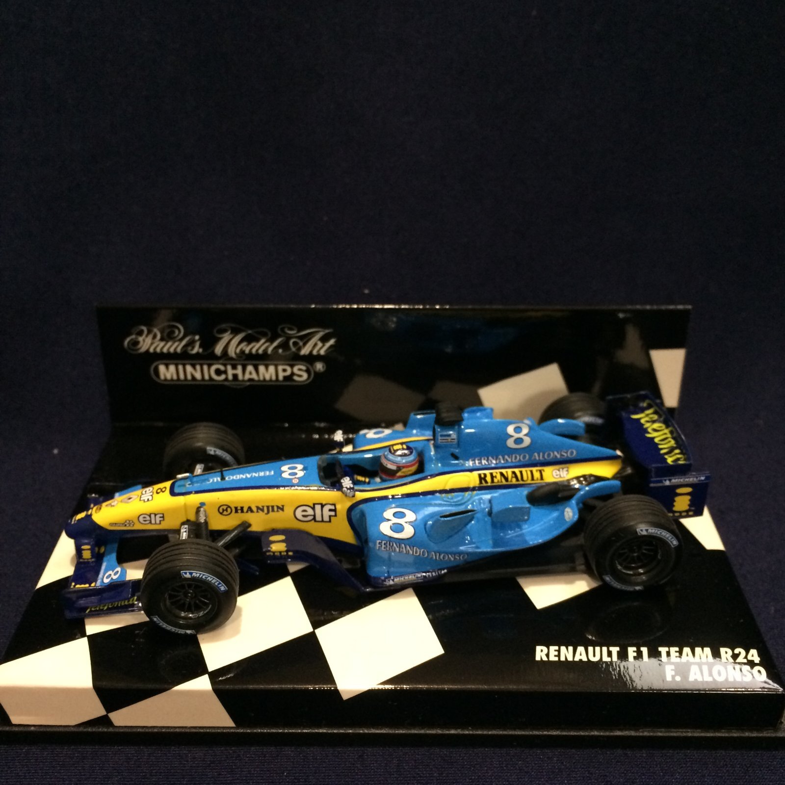画像1: セカンドハンド品●PMA1/43 RENAULT R24 (F.アロンソ）#8