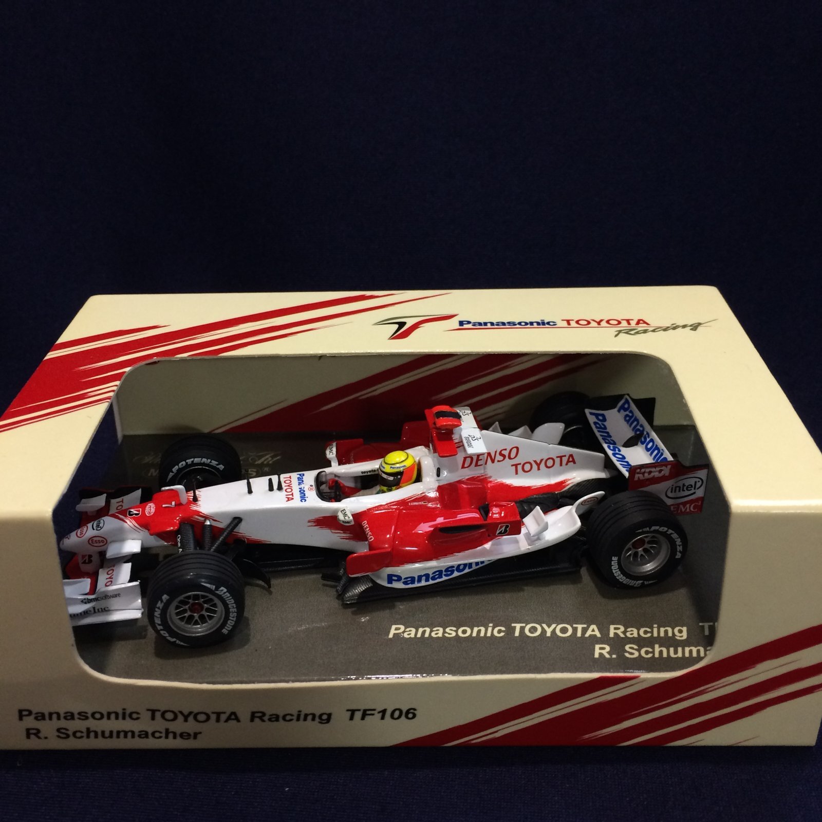 画像1: セカンドハンド品●TOYOTA別注●PMA1/43 PANASONIC TOYOTA TF106 (R.シューマッハ）#7