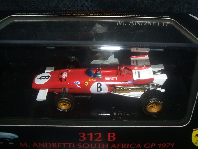 画像1: 新品正規入荷品●マテル1/43 FERRARI 312B  SOUTH AFRICA GP 1971 (M.ANDRETTI) #6