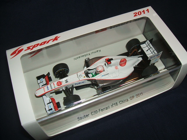 画像: 新品正規入荷品●SPARK1/43 Sauber C30 中国GP 2011  (小林可夢偉） #16