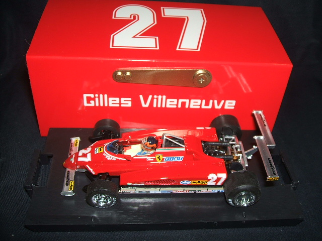 画像1: 新品正規入荷品●brumm 1/43 Ferrari 126C2 turdo USA Ovest GP Long Beach 1982 (G.ビルヌーブ） #27